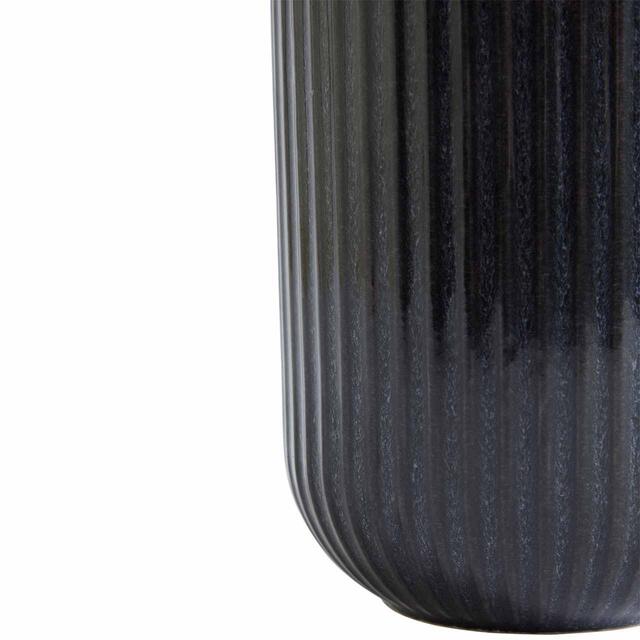M&S Medium Ribbed Storage Jar, Charcoal thumbnail 3