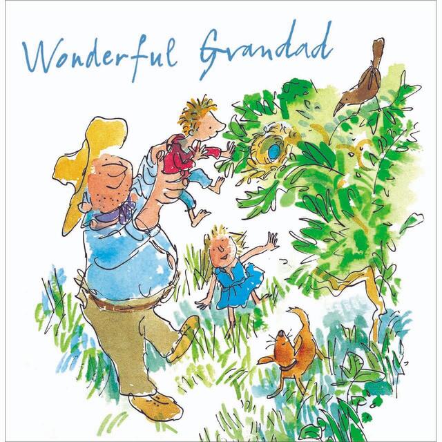 Quentin Blake Grandad Time Father's Day Card