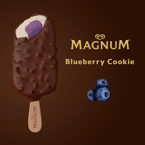 Magnum Collection Blueberry Cookie Vegan Ice Cream Sticks thumbnail 5
