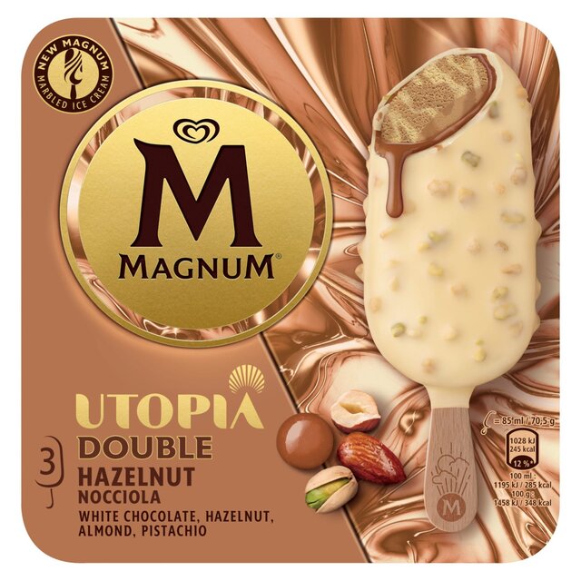 Magnum Utopia Double Hazelnut Ice Cream Sticks 3MP