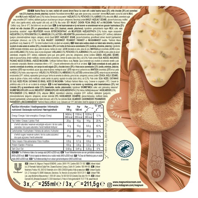 Magnum Utopia Double Hazelnut Ice Cream Sticks 3MP thumbnail 2
