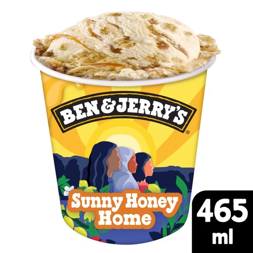Ben & Jerry's Sunny Honey Home Lemon Ice Cream Tub