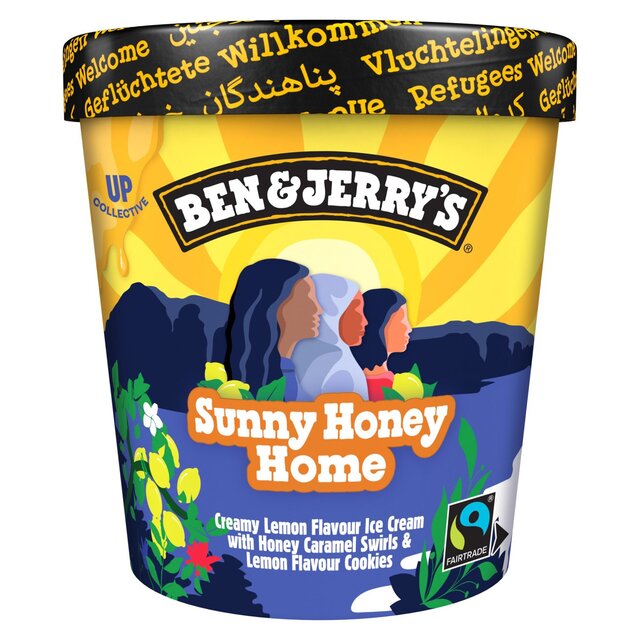 Ben & Jerry's Sunny Honey Home Lemon Ice Cream Tub