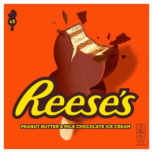 Reese's Peanut Butter Ice Cream stick 3 x 80ml