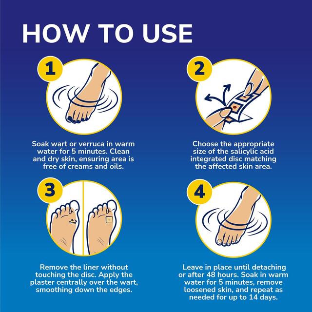 Dr Scholl's Wart and Verruca Plaster thumbnail 4