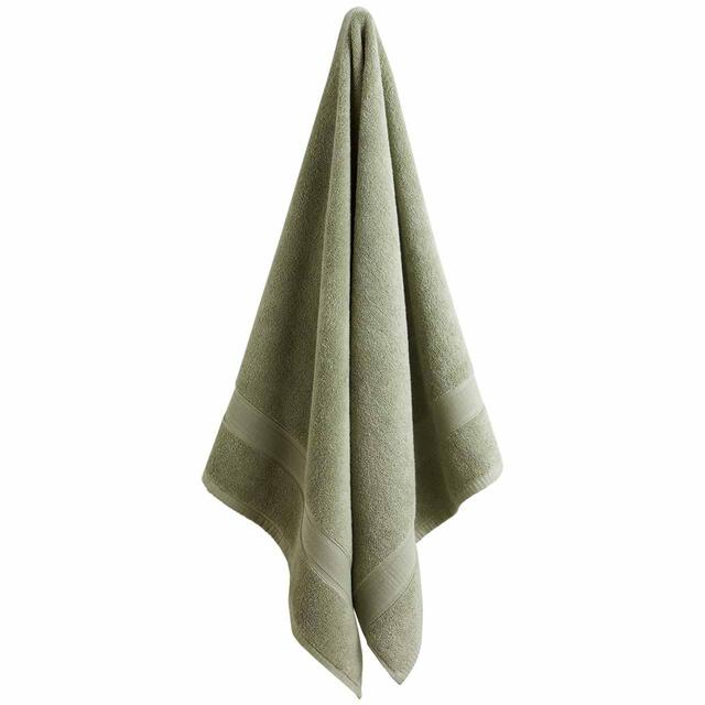 M&S Ultimate Super Soft Pure Cotton Towel, Sage Green