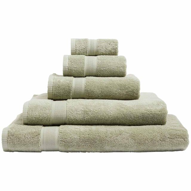 M&S Ultimate Super Soft Pure Cotton Towel, Sage Green thumbnail 2