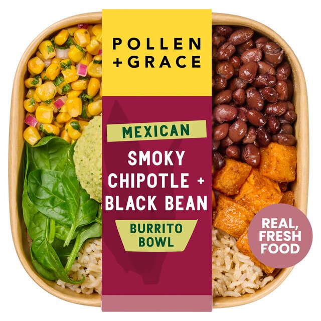 Pollen + Grace Mexican Smoky Chipotle + Black Bean Burrito Bowl