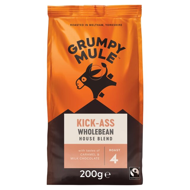 Grumpy Mule Kick-Ass House Blend Coffee Beans