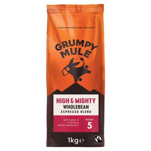 Grumpy Mule High & Mighty Espresso Coffee Beans