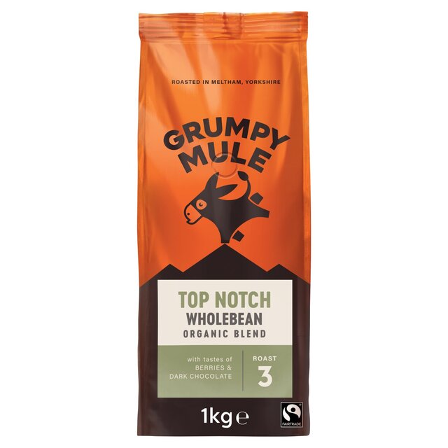 Grumpy Mule Top Notch Organic Coffee Beans