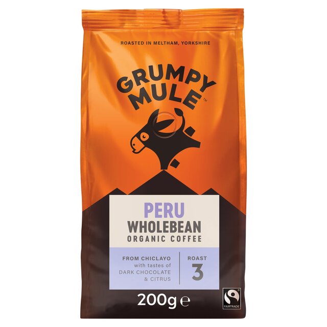 Grumpy Mule Peru Organic Coffee Beans