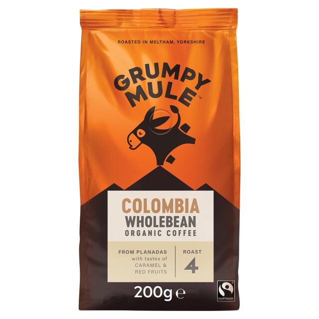Grumpy Mule Colombia Organic Coffee Beans