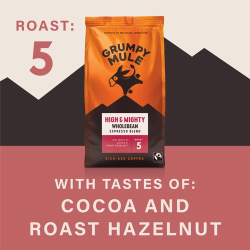 Grumpy Mule High & Mighty Espresso Coffee Beans thumbnail 2