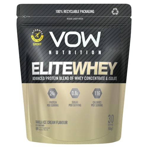 VOW Nutrition Elite Whey - Vanilla Ice Cream