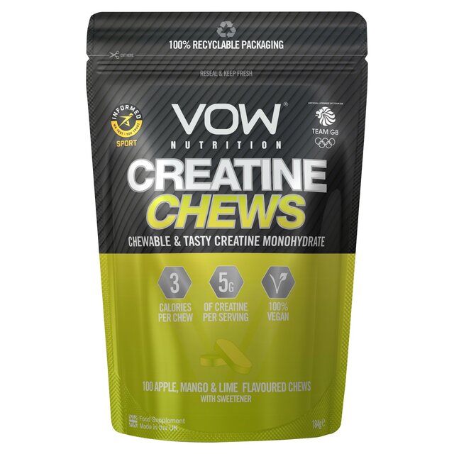 VOW Nutrition Creatine Chews - Apple Mango & Lime