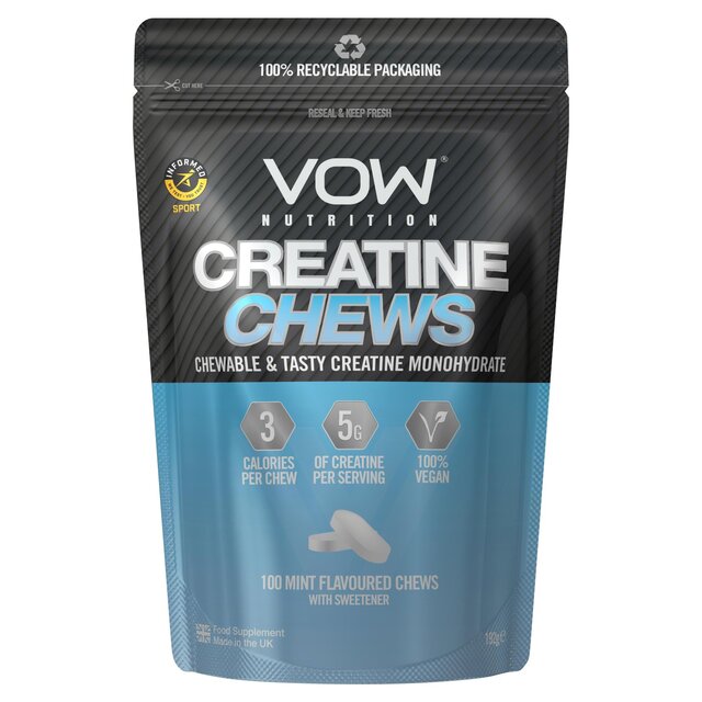 VOW Nutrition Creatine Chews - Mint Flavour