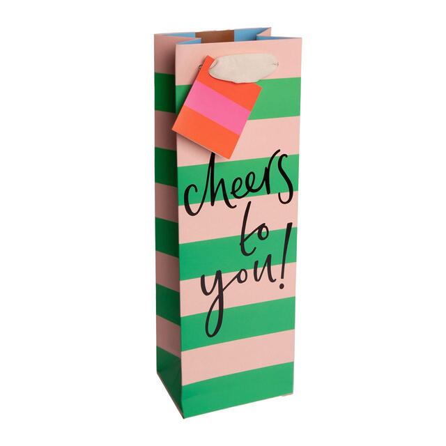 Caroline Gardner Cheers To You Bottle Bag
