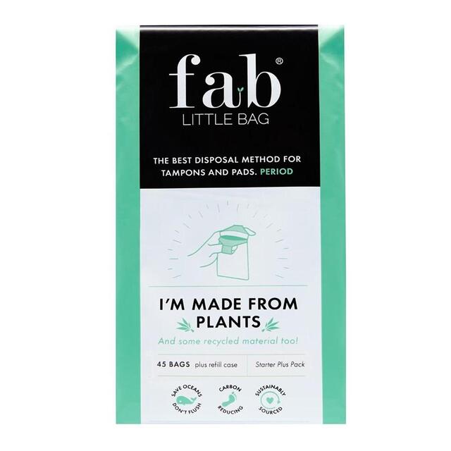 FabLittleBag Sustainable Bags for Tampons and Pads Starter Plus Pack