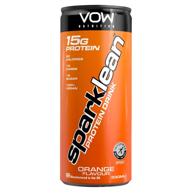 VOW Nutrition Sparklean Protein Drink - Orange