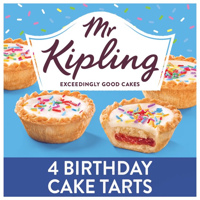 Mr Kipling Birthday Cake Tarts