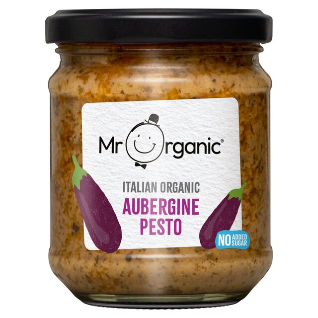Mr Organic Aubergine Pesto