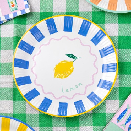Talking Tables Summer Bon Paper Plates thumbnail 3