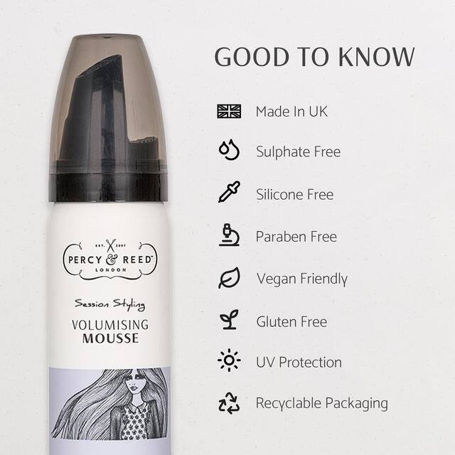 Percy & Reed Session Styling Volumising Mousse 50ml thumbnail 3