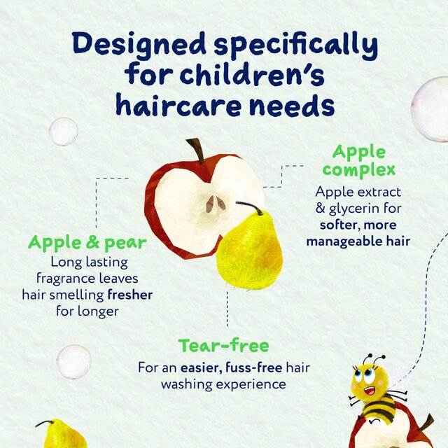 Childs Farm 2 in1 Shampoo & Conditioner Apple & Pear thumbnail 3