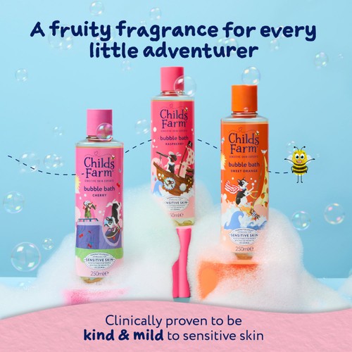 Childs Farm Bubble Bath, Raspberry thumbnail 3