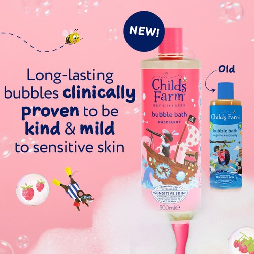 Childs Farm Bubble Bath, Raspberry thumbnail 8
