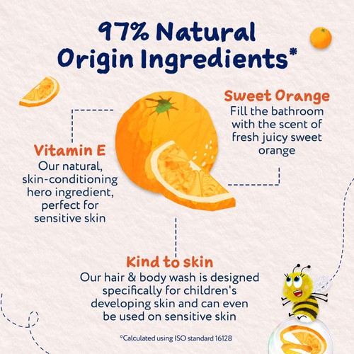 Childs Farm Hair & Body Wash, Sweet Orange thumbnail 7