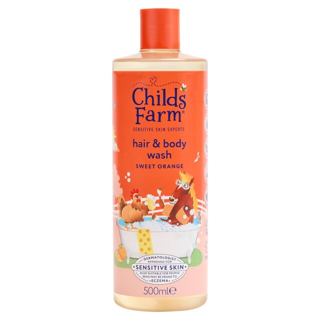 Childs Farm Hair & Body Wash, Sweet Orange