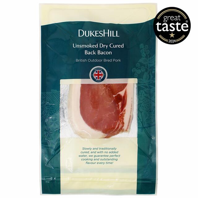 DukesHill Unsmoked Dry Cured Back Bacon