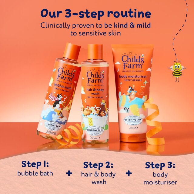 Childs Farm Hair & Body Wash, Sweet Orange thumbnail 7