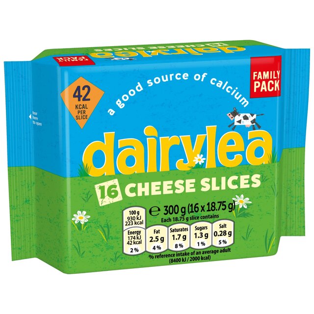 Dairylea Cheese Slices 16 pack thumbnail 3