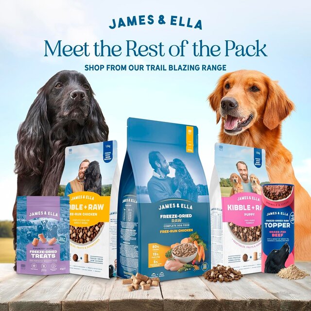 James & Ella Freeze Dried Raw Beef Dog Topper thumbnail 2