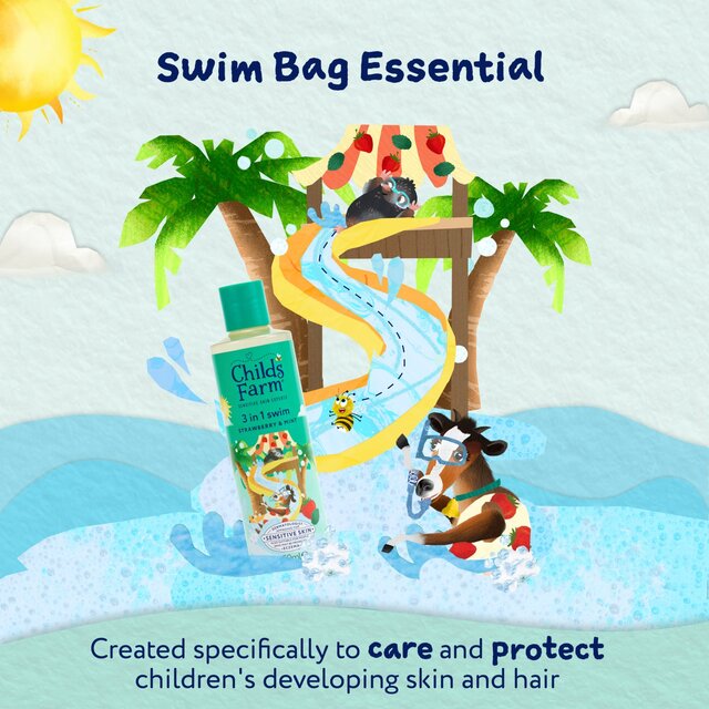 Childs Farm 3 in 1 Swim, Strawberry & Mint thumbnail 5