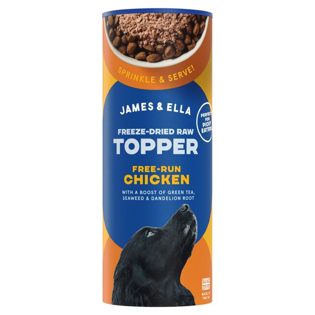 James & Ella Freeze Dried Raw Chicken Dog Topper