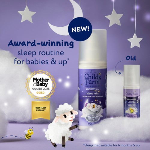 Childs Farm SlumberTime Sleep Mist, Lavender & Moon Milk thumbnail 3