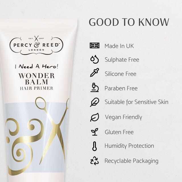 Percy & Reed I Need a Hero! Wonder Balm Hair Primer 30ml thumbnail 4