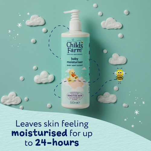Childs Farm Baby Moisturiser, Baby Soft Scent thumbnail 5