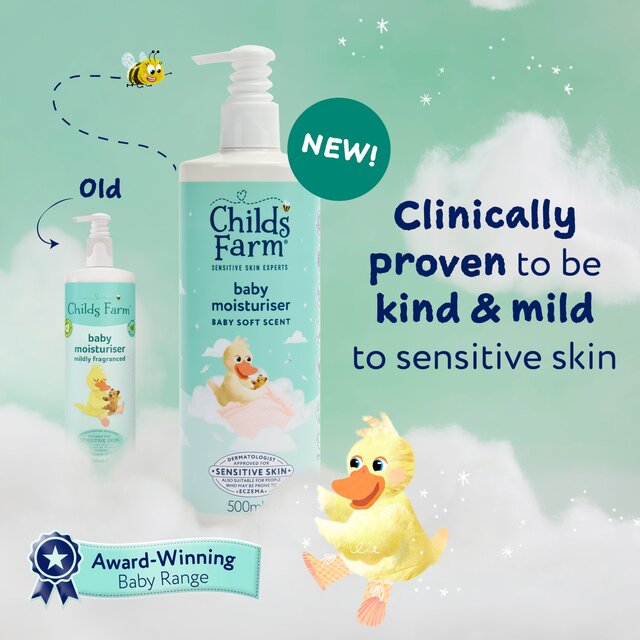 Childs Farm Baby Moisturiser, Baby Soft Scent thumbnail 4