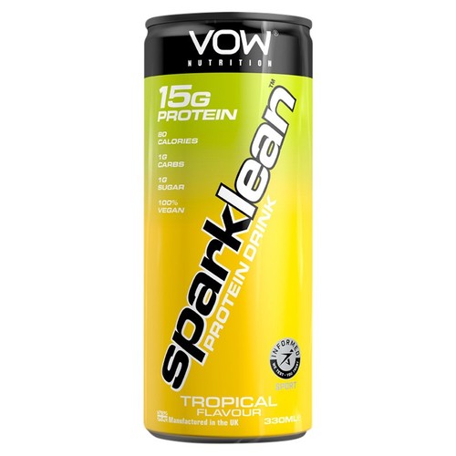 VOW Nutrition Sparklean Protein Drink  - Tropical