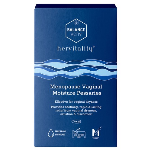Balance Activ HerVitality - Vaginal Moisture Pessaries for Vaginal Dryness thumbnail 2