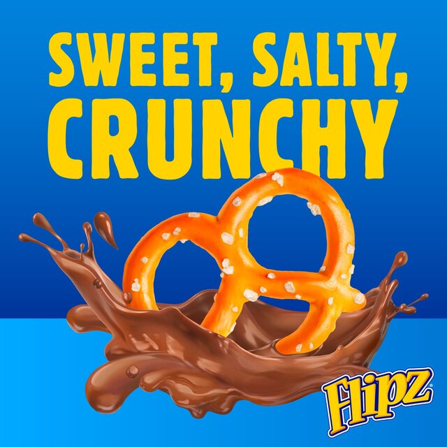 Flipz Cinnamon Bun Flavour Coated Pretzel Snacks thumbnail 3