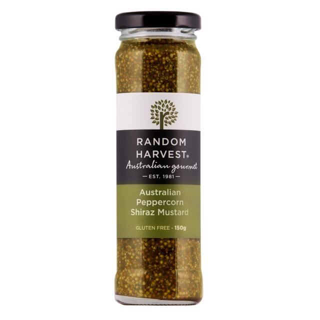 Random Harvest Peppercorn Shiraz Mustard