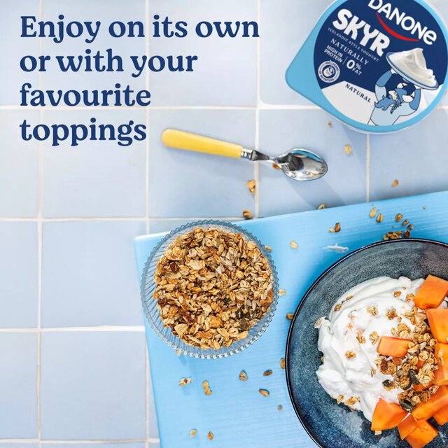 Danone Skyr High Protein 0% Fat Natural Yoghurt thumbnail 5