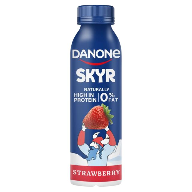 Danone Skyr 0% Fat High Protein Strawberry Yoghurt Drink
