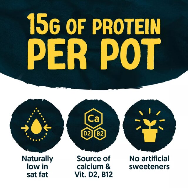 Alpro Plant High Protein Banana Biscuit Yoghurt Alternative thumbnail 2